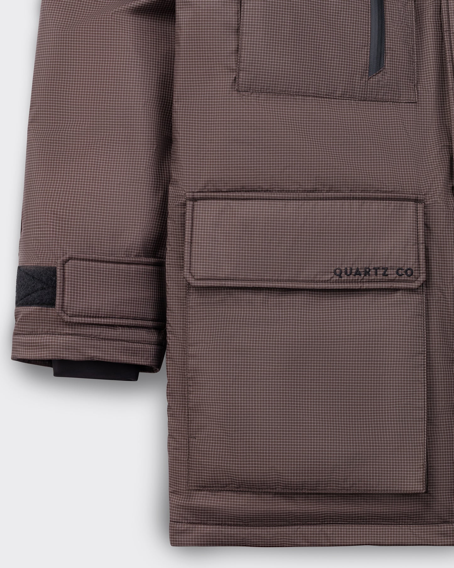 BEIGE Expedition Parka “Frontière”: Brown