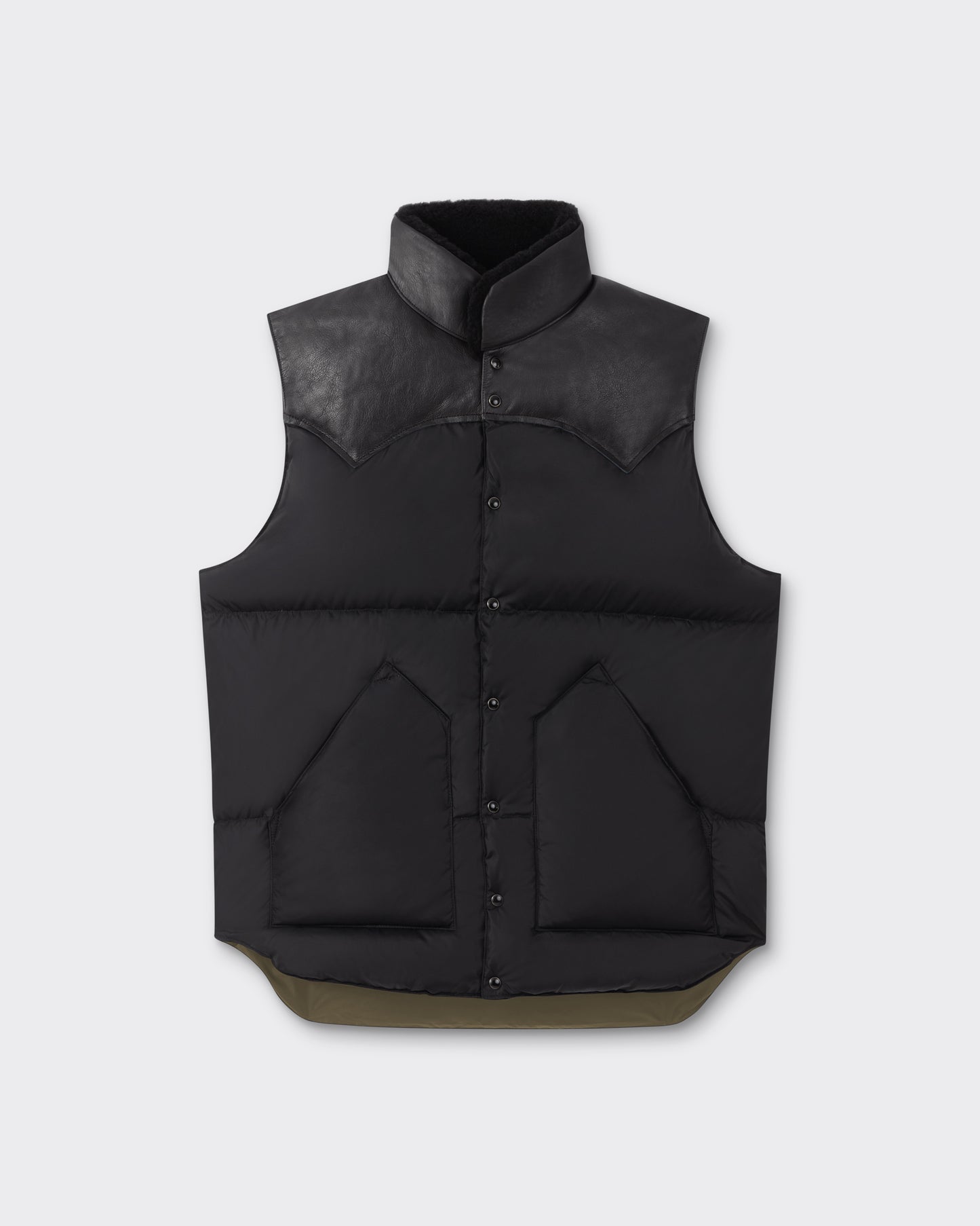 Down "Christy" Vest : Black  