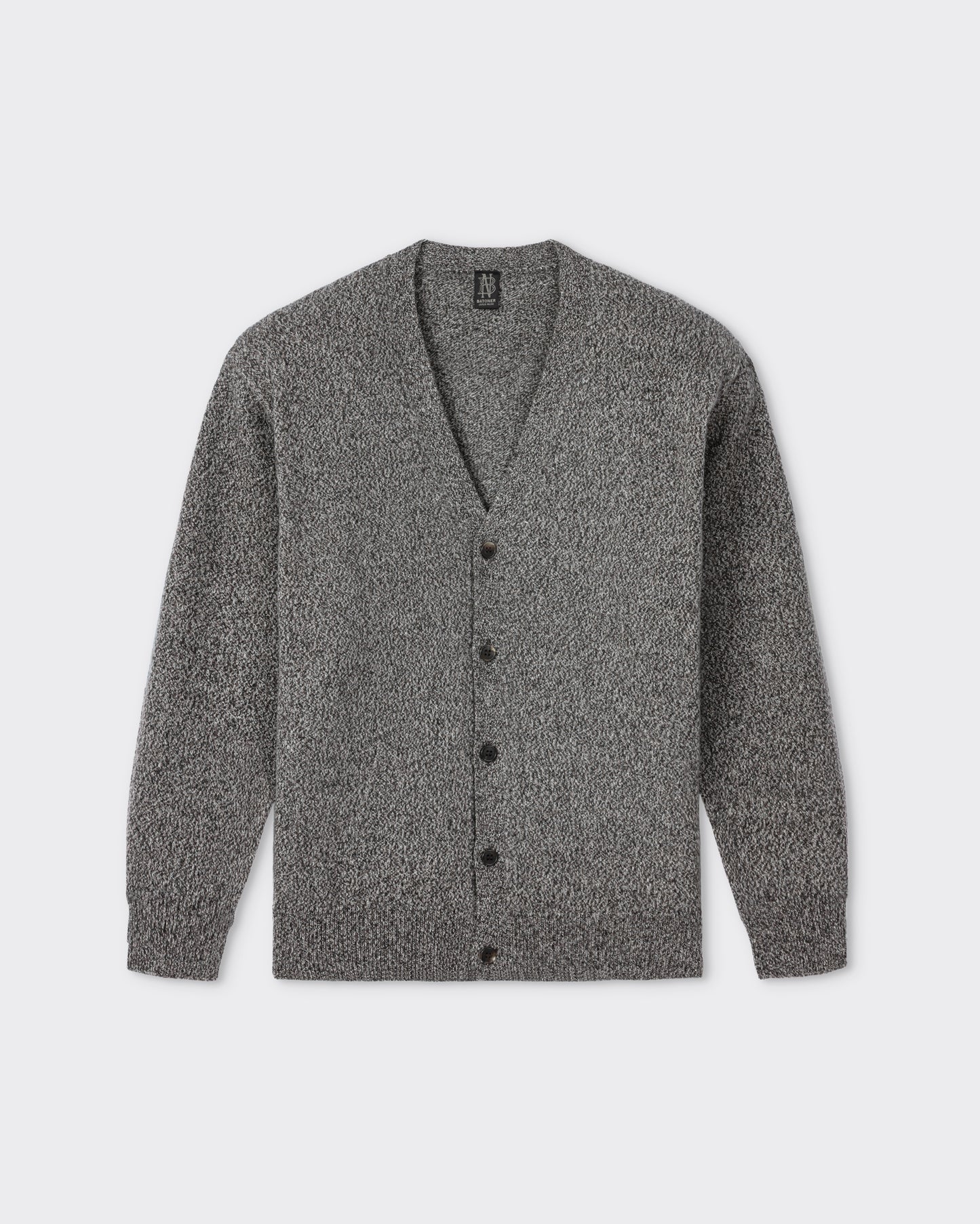 Cardigan en Cachemire : Marron Chiné