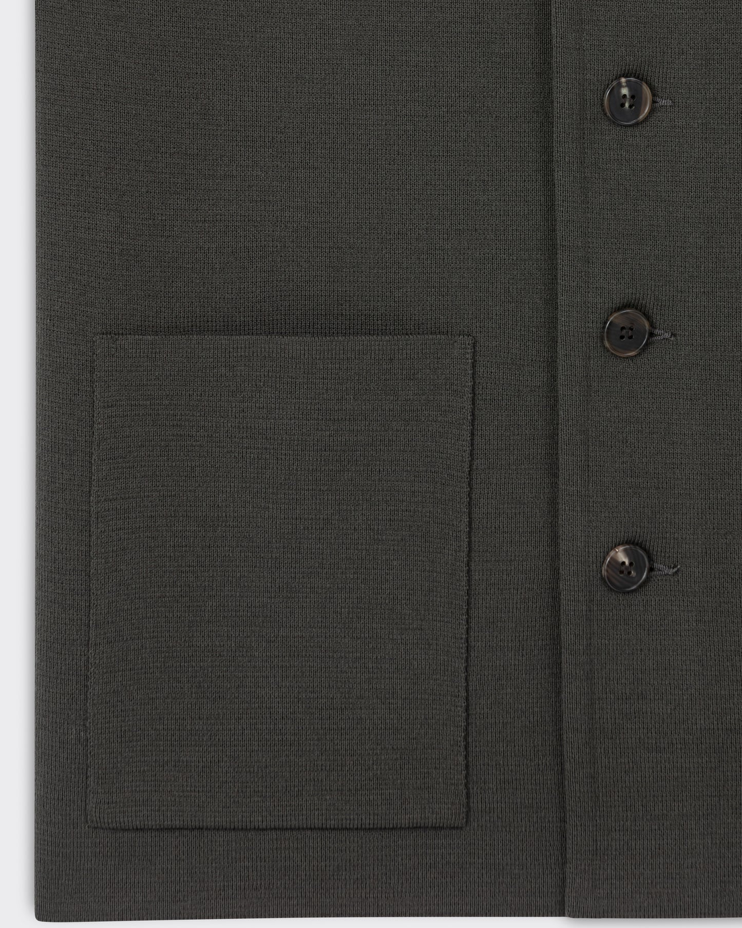 Gilet en Laine Mérinos : Vert Olive