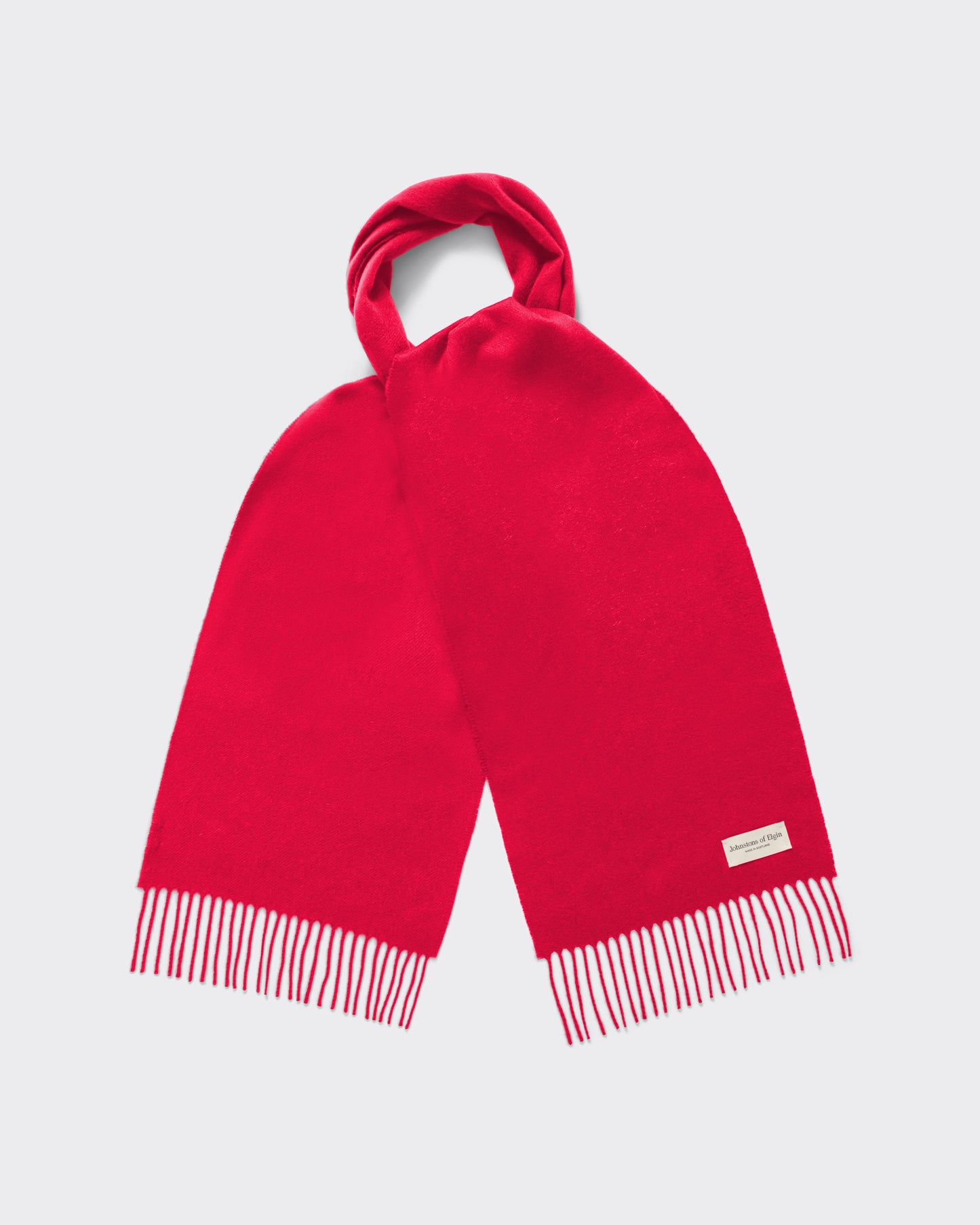 Cashmere Scarf : Claret Red