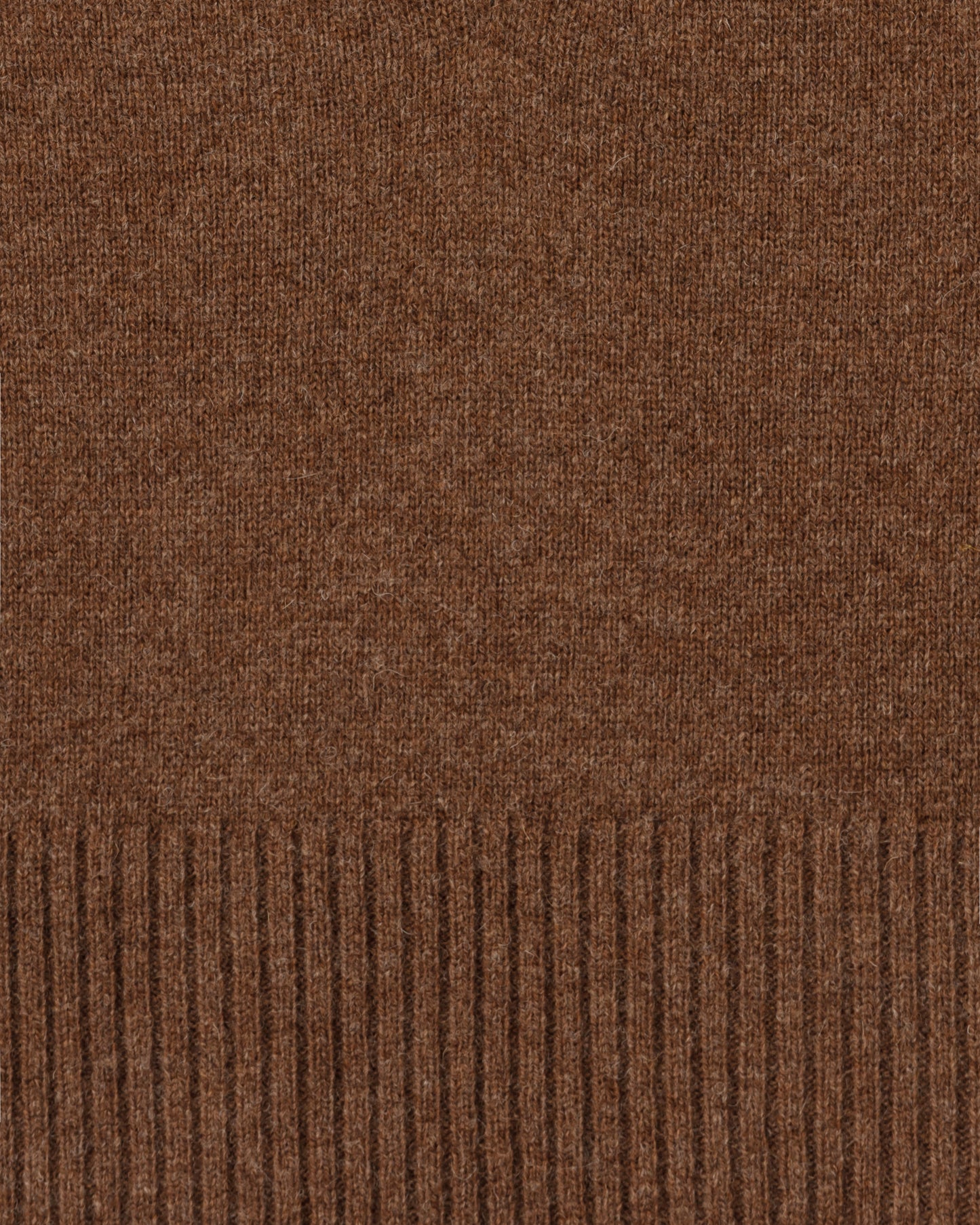 T.T Lot.520 Varsity Letterman Vest in brown wool and cashmere, back view