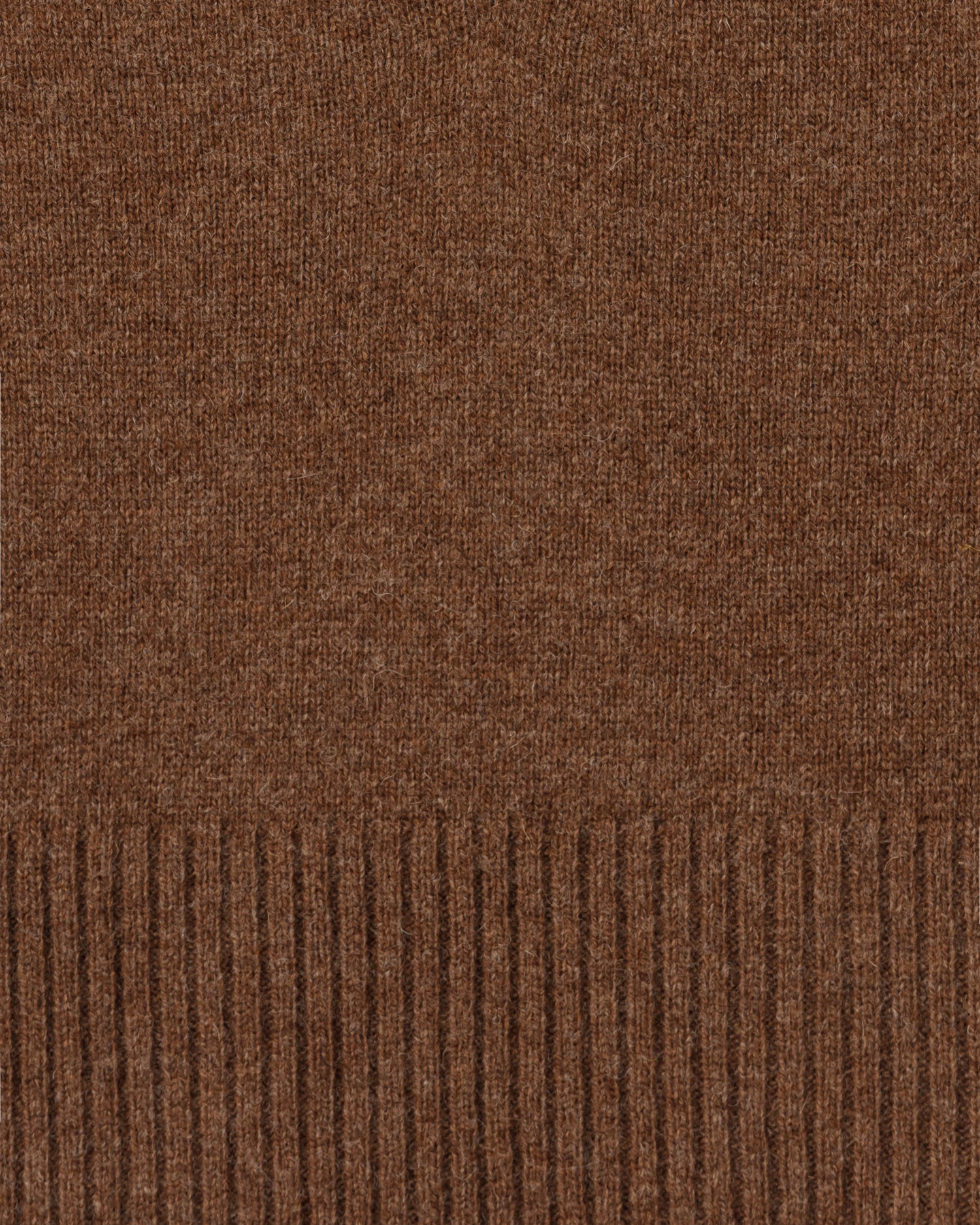 T.T Lot.520 Varsity Letterman Vest in brown wool and cashmere, back view
