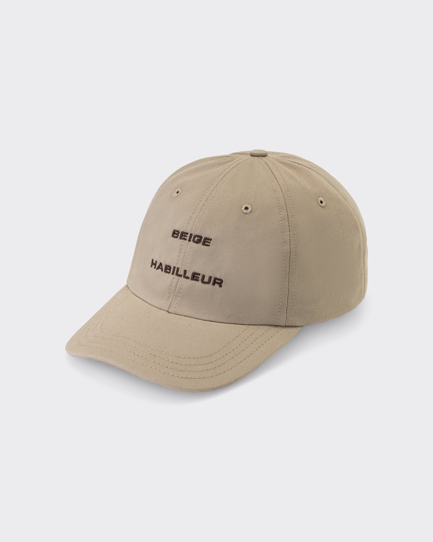 Casquette Baseball : Beige-Marron