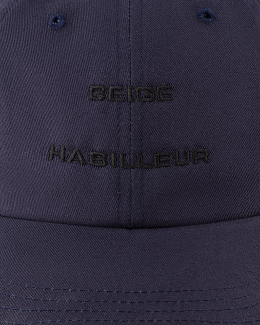 Casquette Baseball : Marine/Noir
