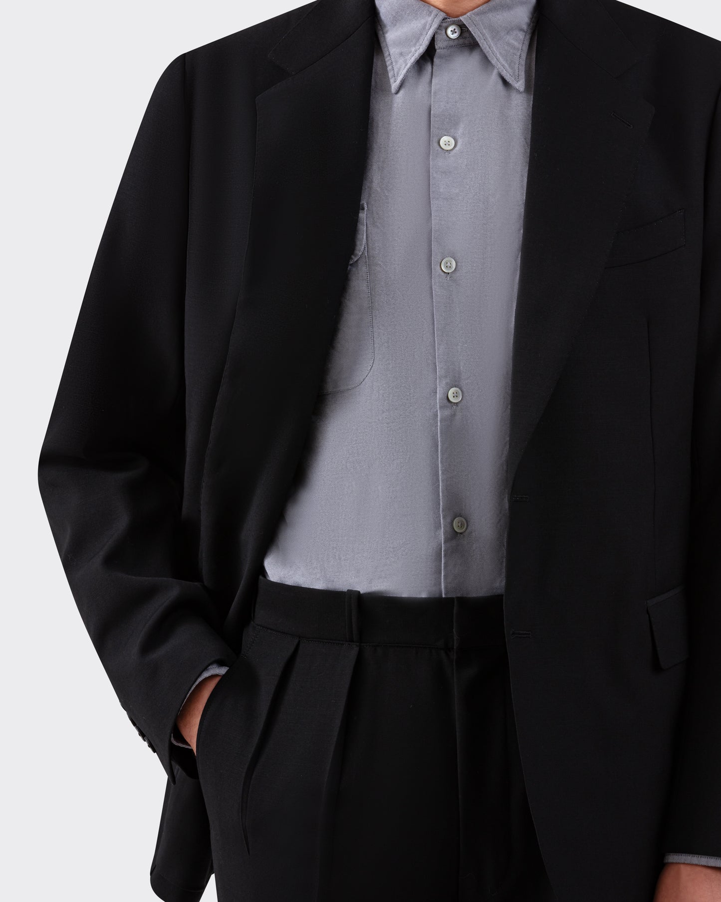 Black Wool Suit – HEUGN | Made in Japan - BEIGE HABILLEUR PARIS
