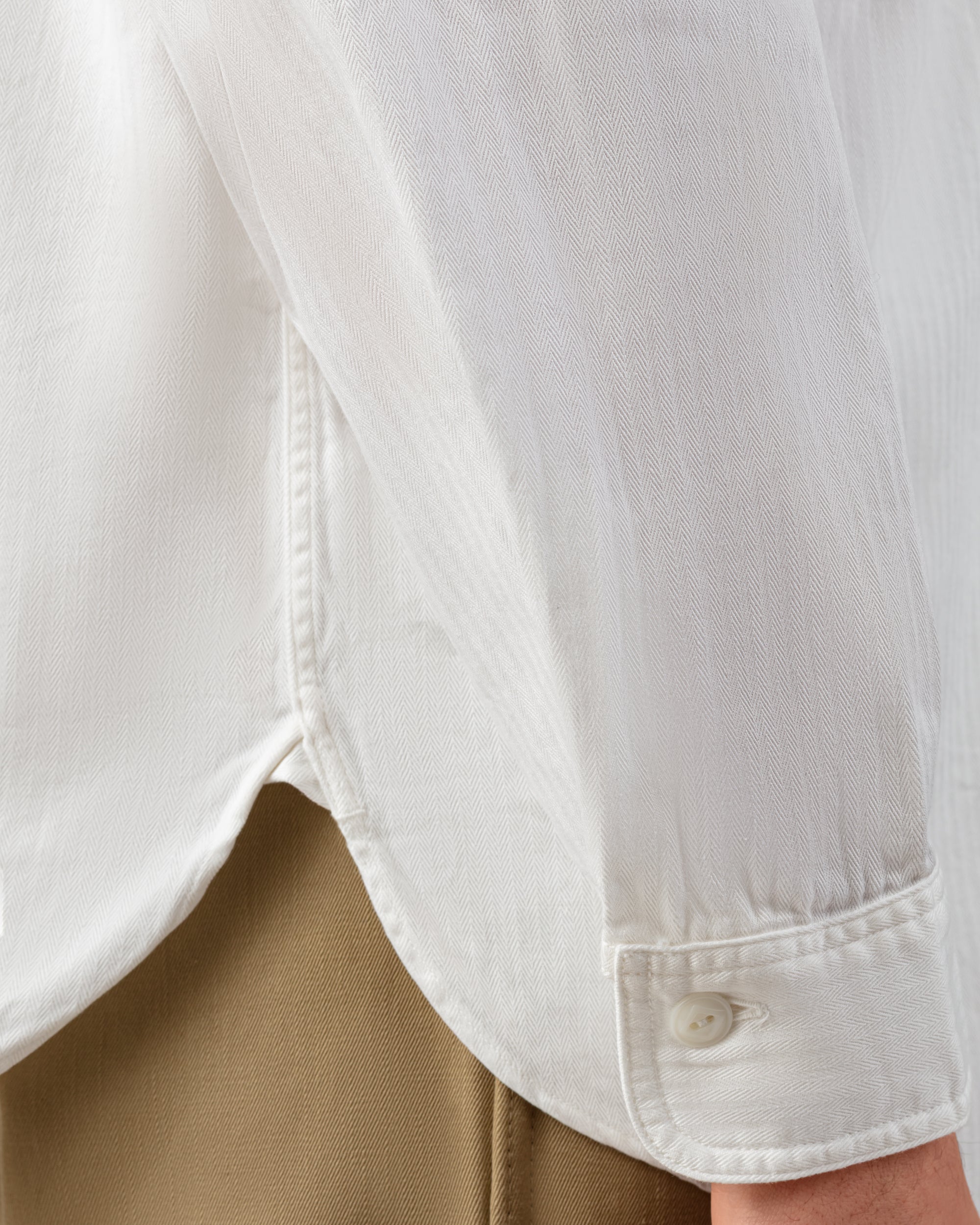 BIG YANK 1943 HBT Cotton - details sleeves