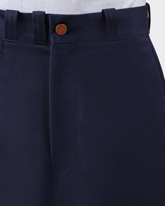 BIG YANK chino worn front view, 1950s American workwear inspired