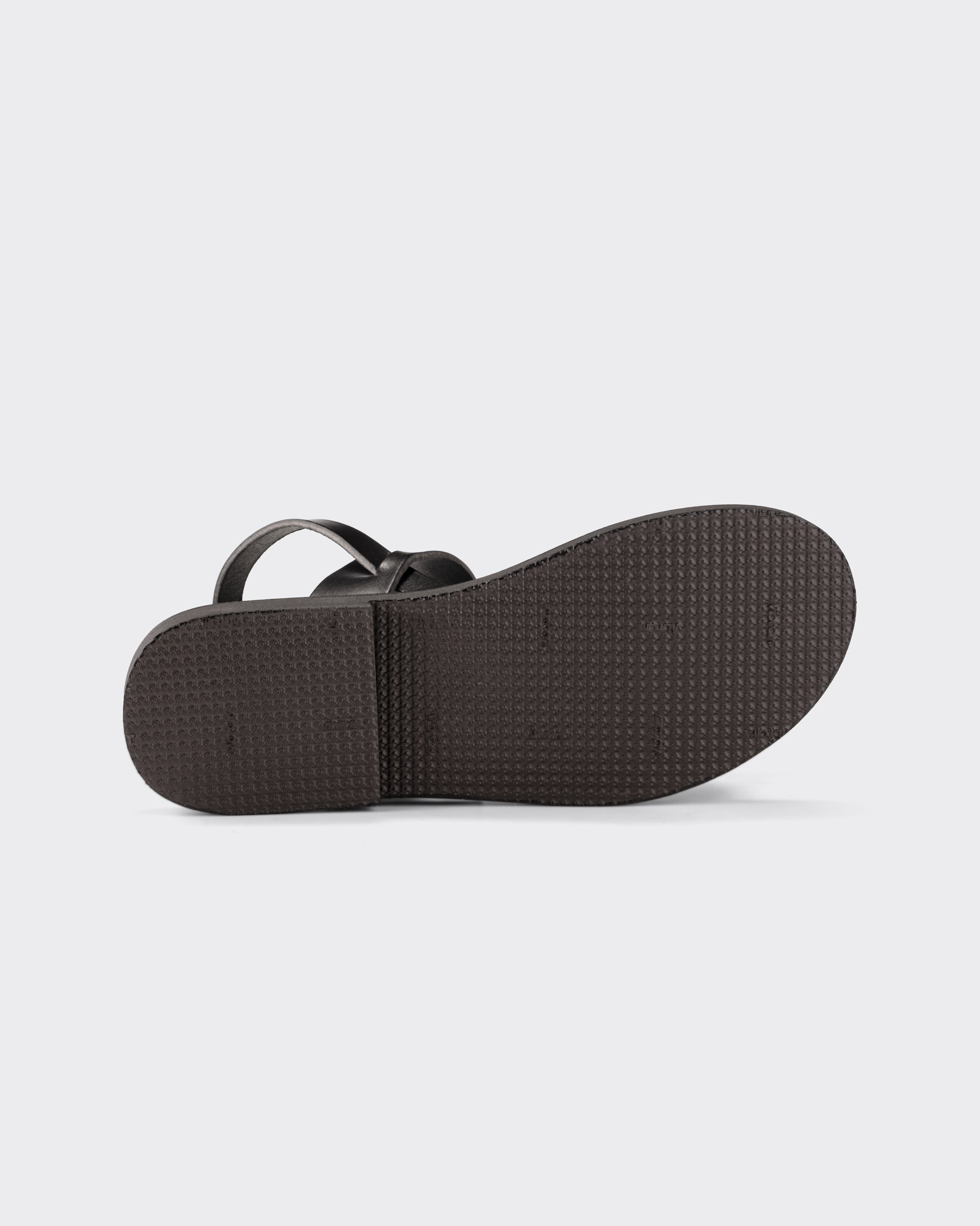 Black leather Benoit monk sandals Vibram sole, BEIGE HABILLEUR PARIS