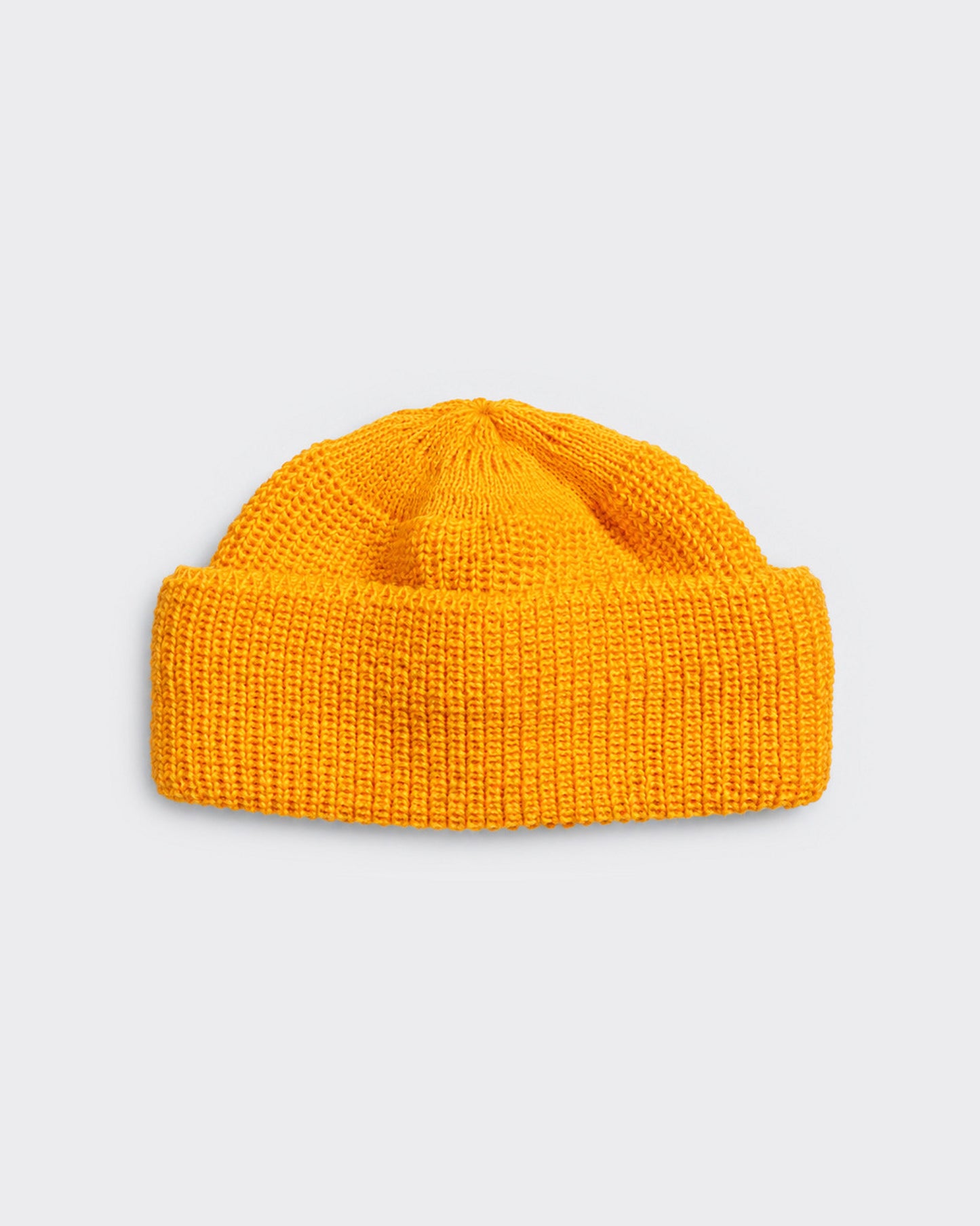 Bonnet Heimat Mechanics en laine vierge jaune