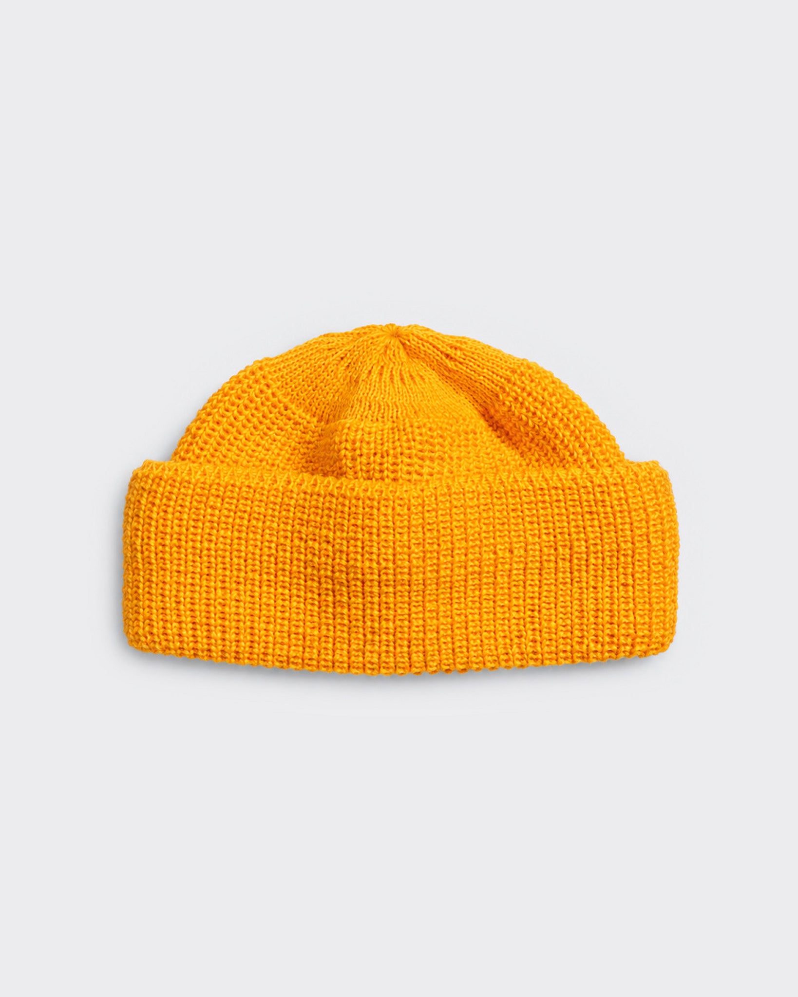 Bonnet Heimat Mechanics en laine vierge jaune
