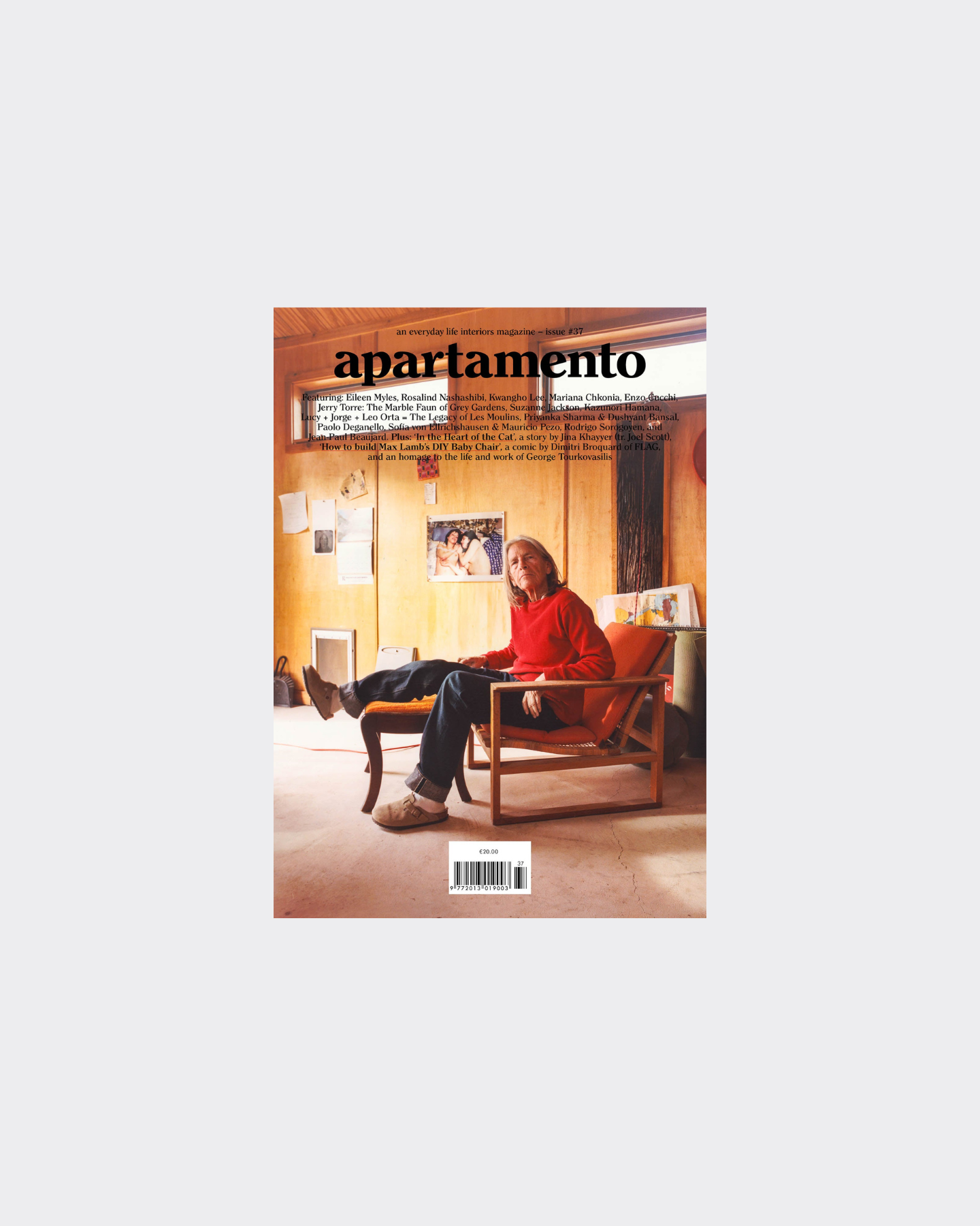 Apartamento Magazine Issue 37 cover, Spring Summer 2026, BEIGE HABILLEUR PARIS