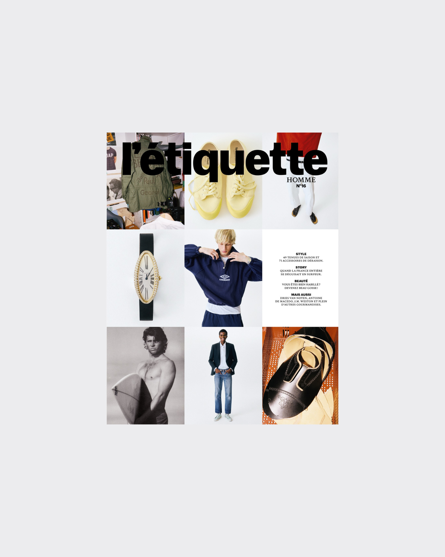 L’Étiquette Homme 16