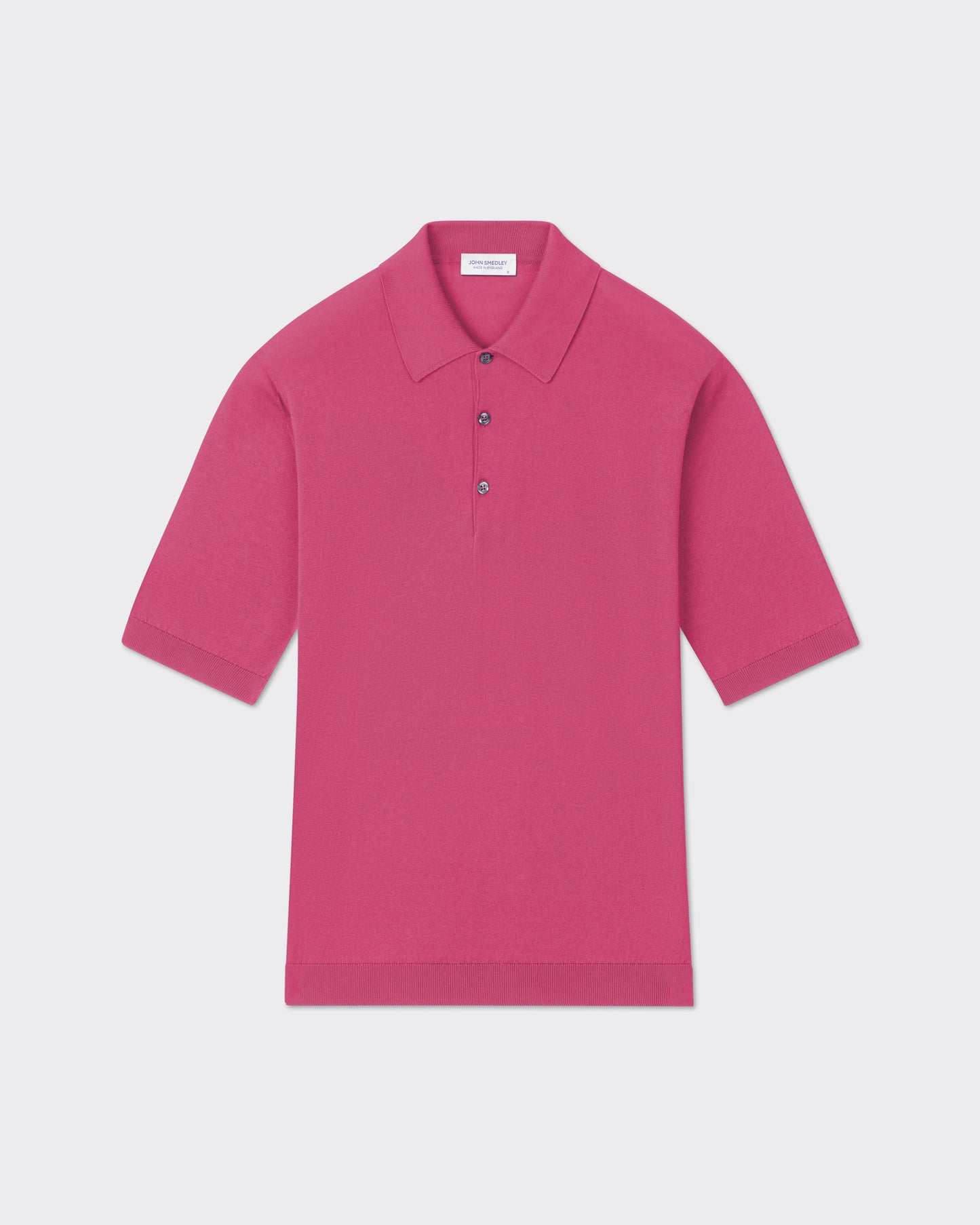 John Smedley Isis Sea Island cotton polo shirt in Roseburn