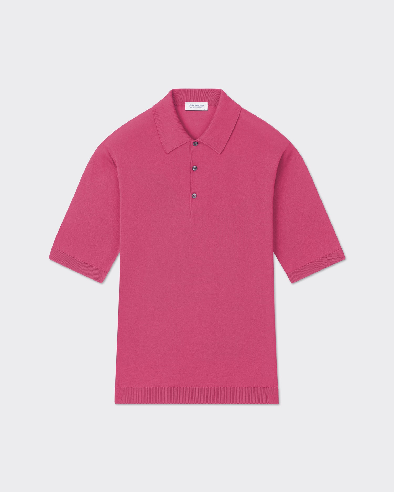 John Smedley Isis Sea Island cotton polo shirt in Roseburn