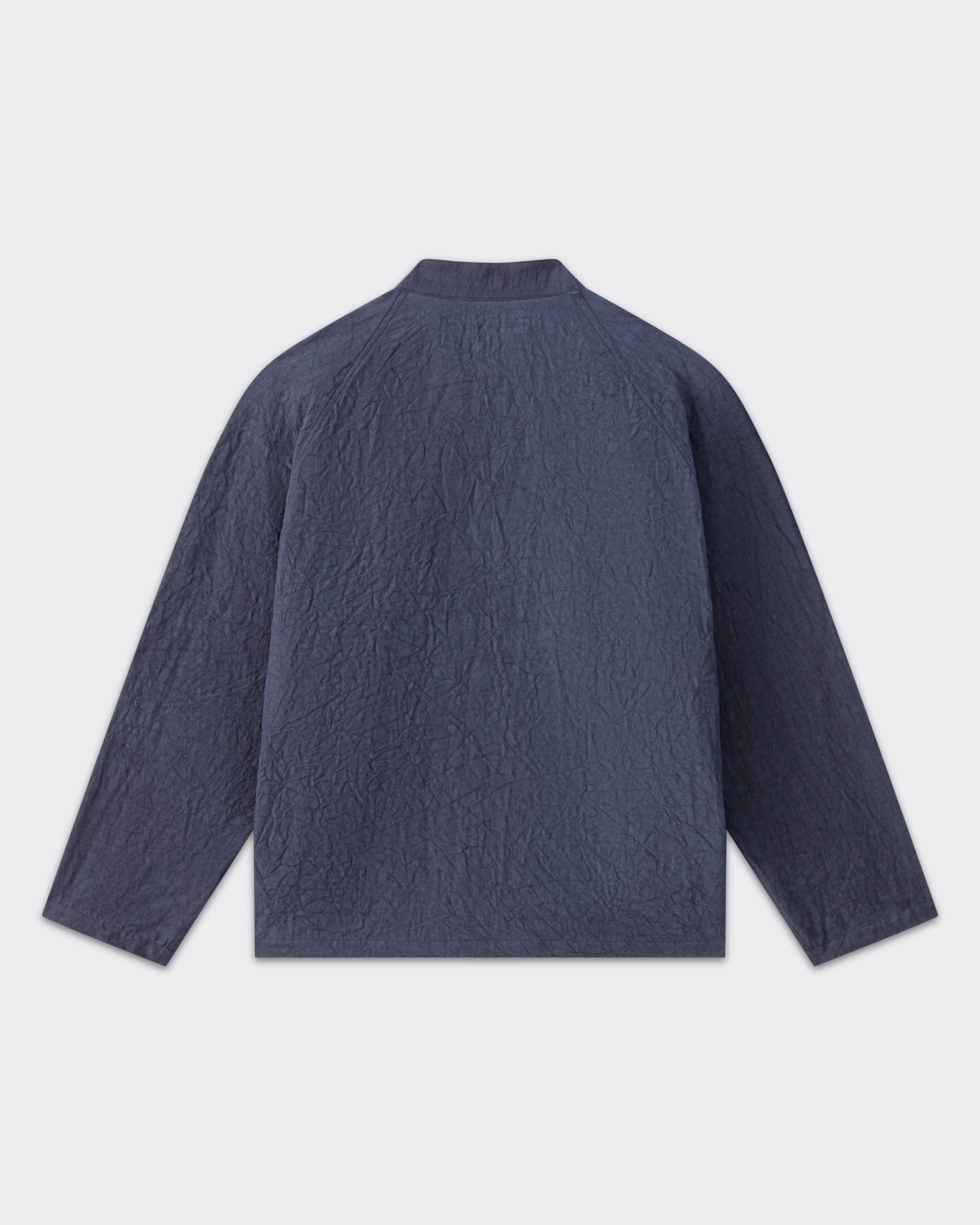 Haversack : Linen Mandarin Jacket : Navy