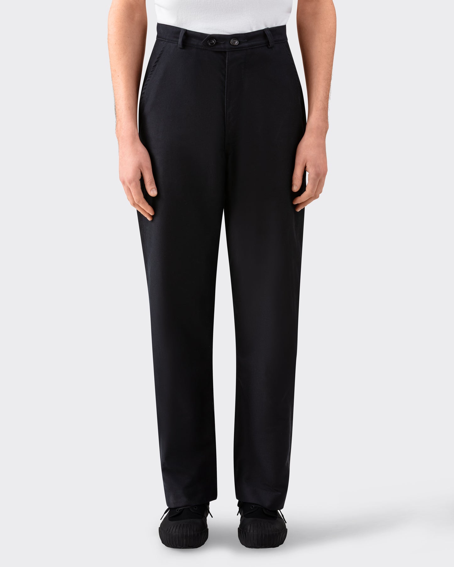 Pantalonen Moleskine NOIR JEAN LAUMET