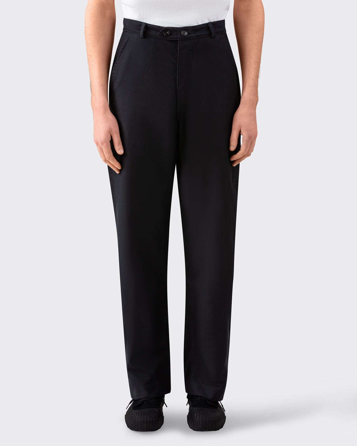 Pantalonen Moleskine NOIR JEAN LAUMET