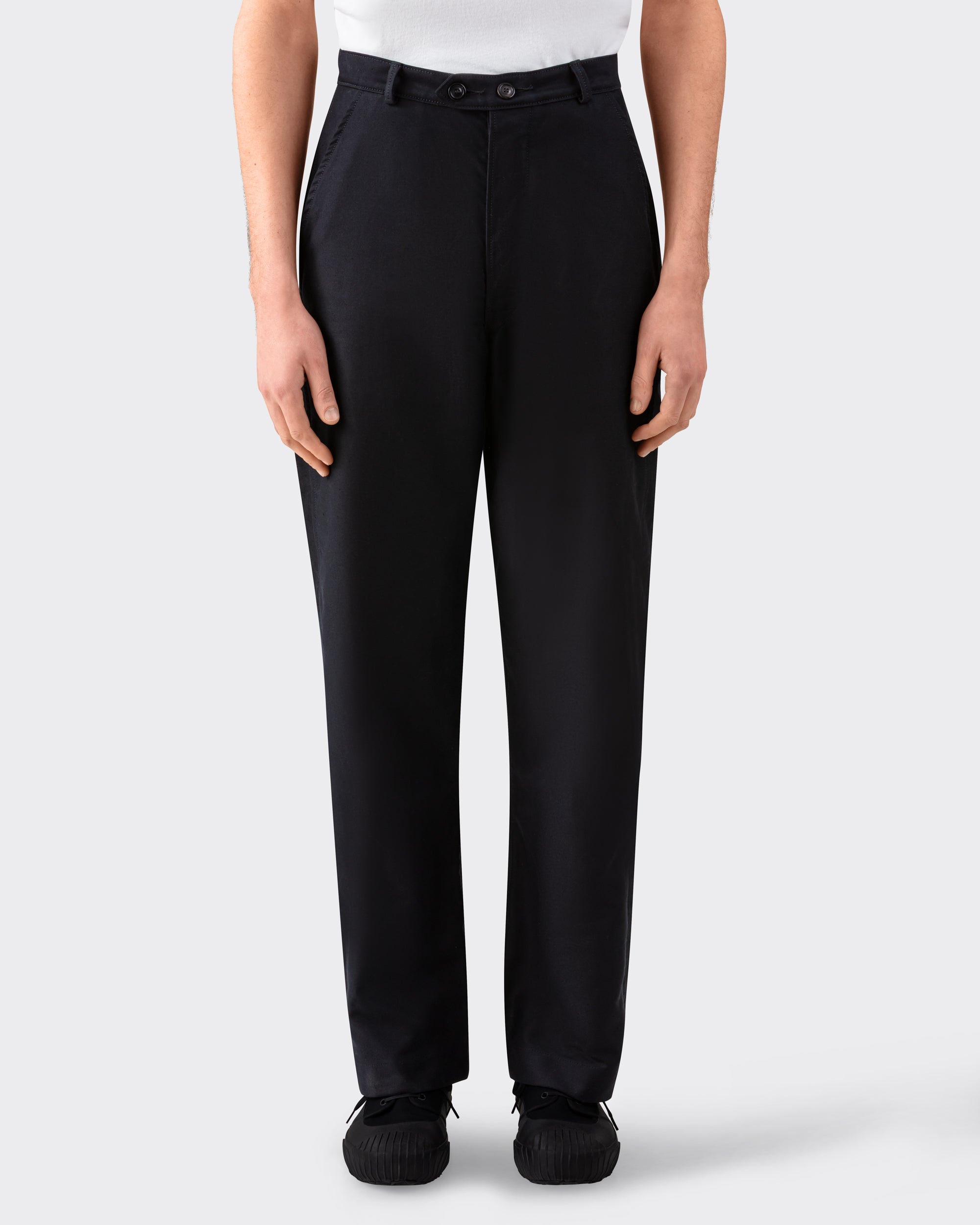 Pantalonen Moleskine NOIR JEAN LAUMET