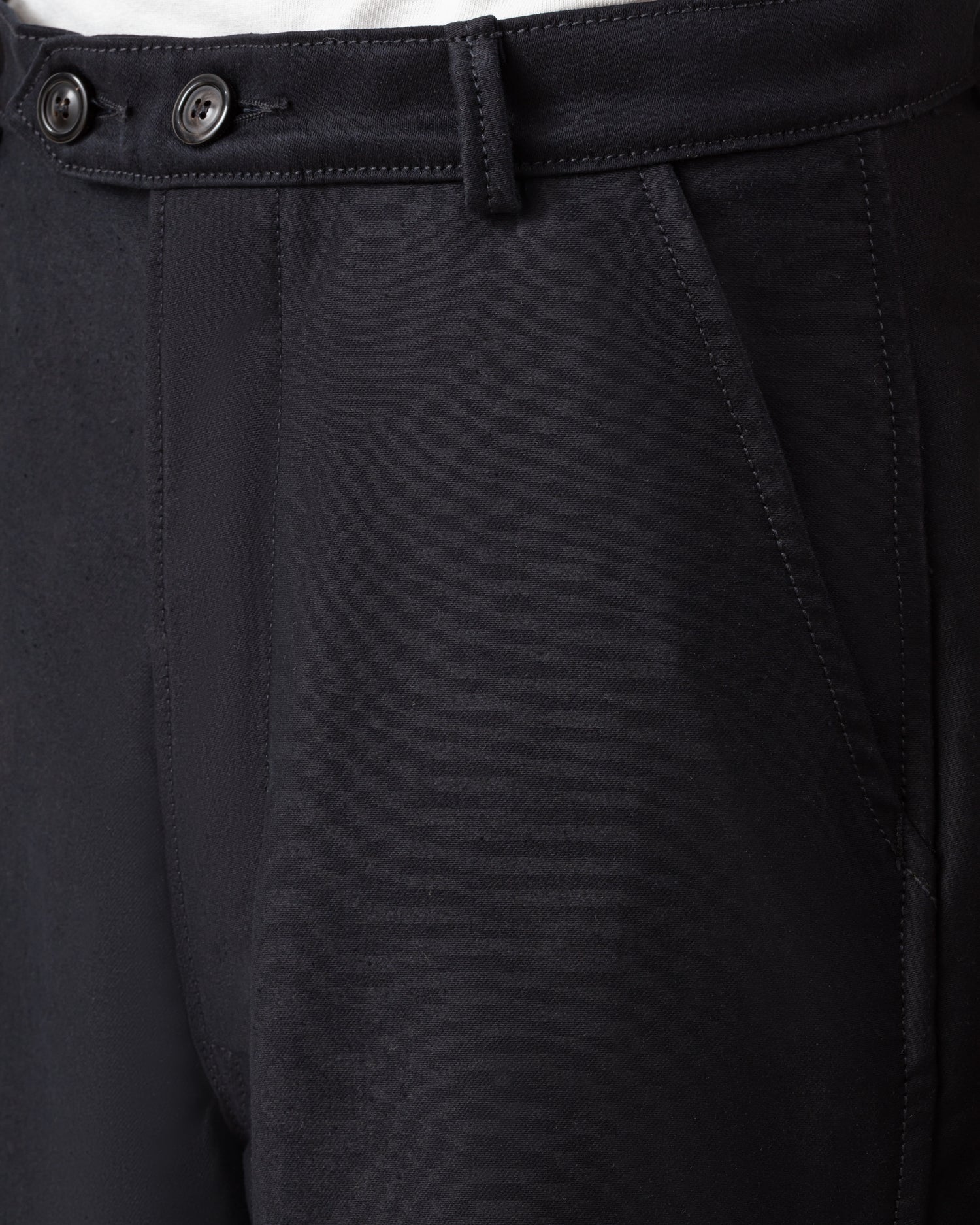 Pantalonen Moleskine NOIR JEAN LAUMET