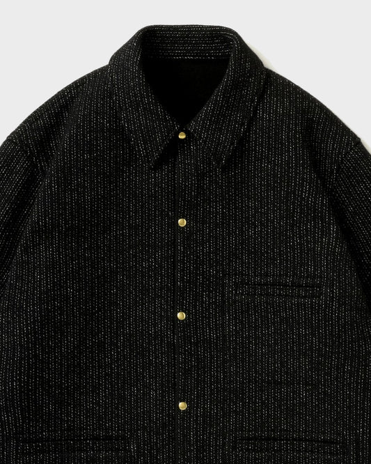 Cashmere Beach Cloth Jacket: Navy