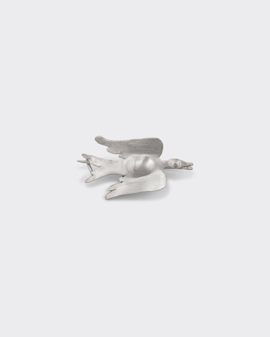 Broche Oiseau : Argent 925